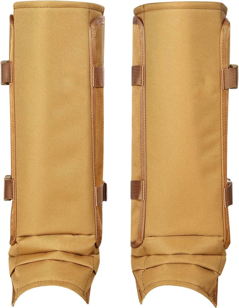 HUNTARMOR Snake Gaiters Leg Guards: Waterproof Snake Chaps for Hunting, Adjustable Leg Gaiter Snake Bite Protection for Lower Legs, Lightweight Flexible Design Snake Guards Fits Men & Women - Image 3